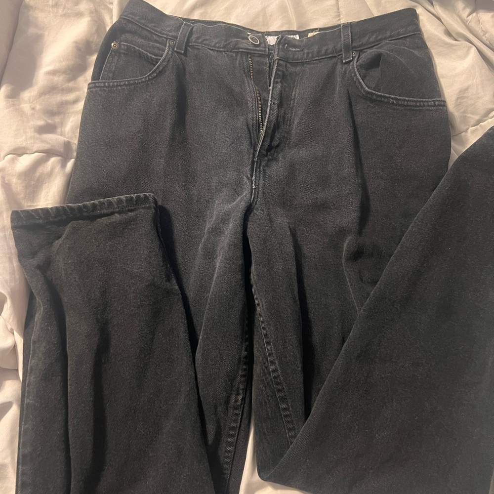 Zena Black Straight Leg Jeans